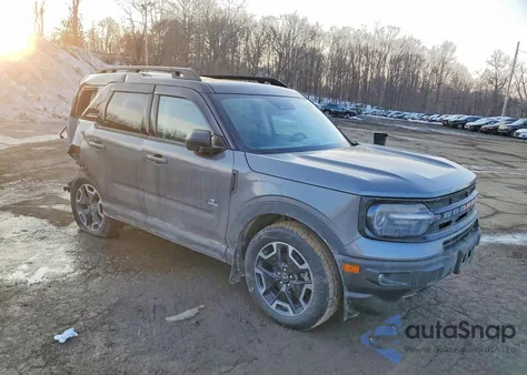 2023 Ford Bronco Sport Outer Banks z USA, uszkodzony, nr VIN 3FMCR9C62PRD20059